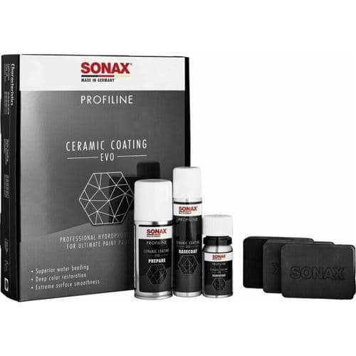 Kit - Vitrification céramique - Carrosserie - SONAX Profiline - Ceramic Coating Evo