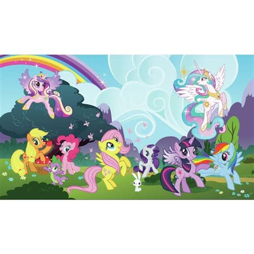ROOMMATES Papier peint panoramique encollé My Little Pony - arc-en-ciel - 320 cm x182,88 cm
