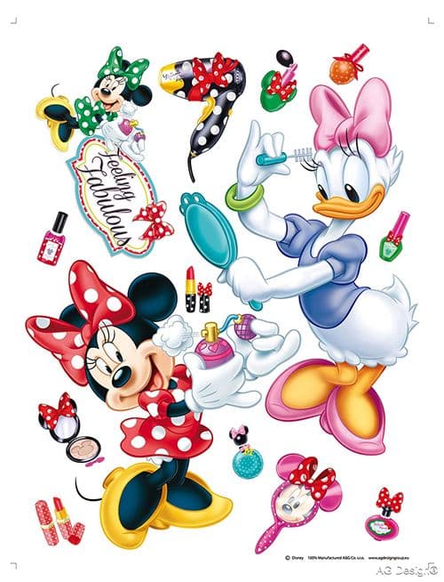 AG Design DK 1767 autkleber Autocollant Mural Disney Minnie Mouse