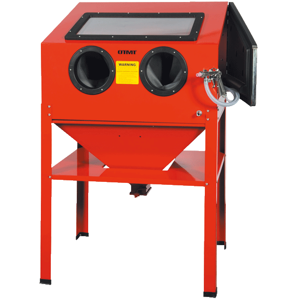 Cabine de sablage d'atelier, volume intérieur 230 L